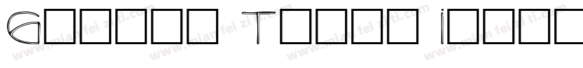 Gazeta Titul Italic 001.001字体转换